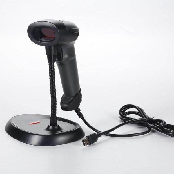 

wired laser handheld barcode scanner reader paper imager mobile payment computer screen scan with usb cradle for pc compu scanners