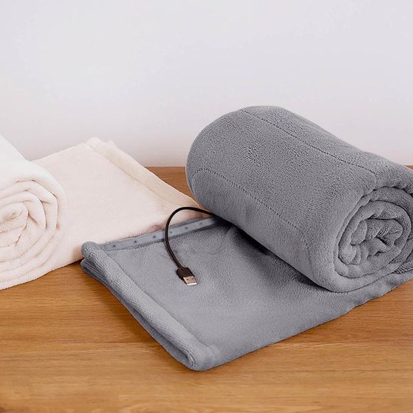 

blankets machine washable electric blanket usb 5v warm bed heater thermostat mattress soft heating warmer carpet
