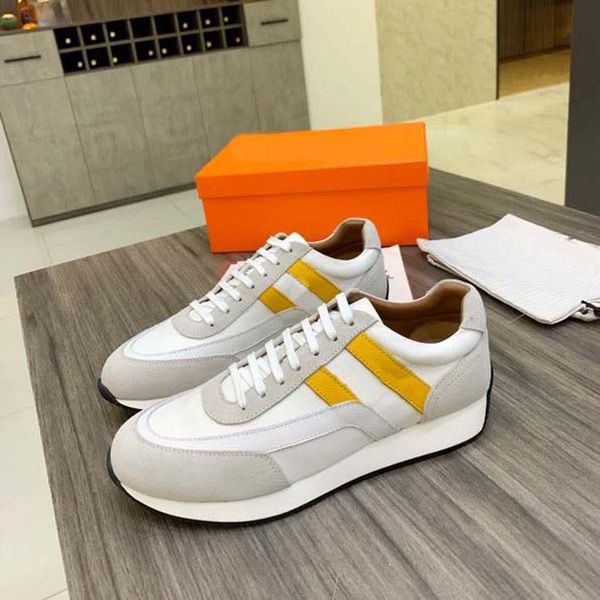 

fashion men women shoes sneaker high triple black white red pink beige lace up clearsole mens casual sneaker size 35-45