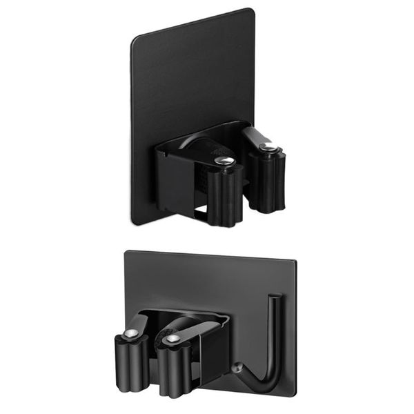 

hooks & rails fashion wall mounted mop organizer holder brush broom hanger storage rack kitchen tool housekeeper accessory hanging