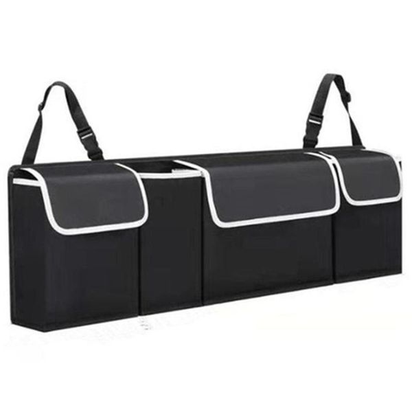 

car organizer oxford cloth auto space saving hanging foldable suv rear seat storage bag trunk box