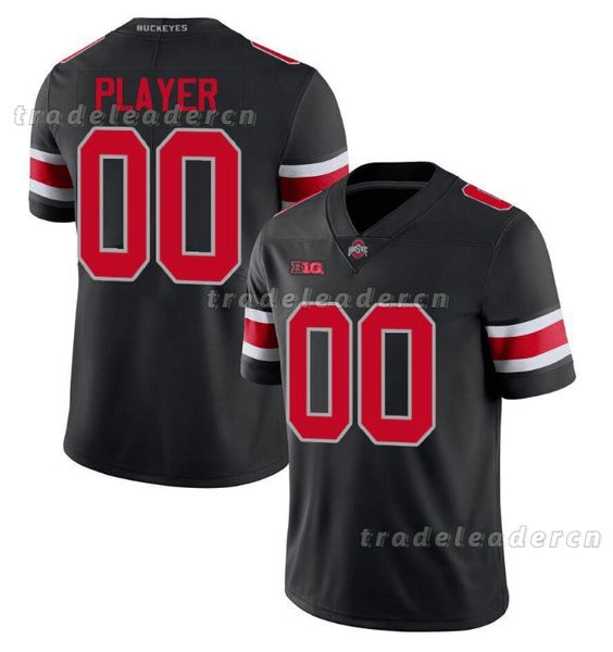 Maglie da football universitari personalizzate dell'Ohio State Buckeyes Marvin Harrison Jr. Jaxon Smith-Njigba C.J. Stroud J.T.Tuimoloau Emeka Egbuka Kyle 257