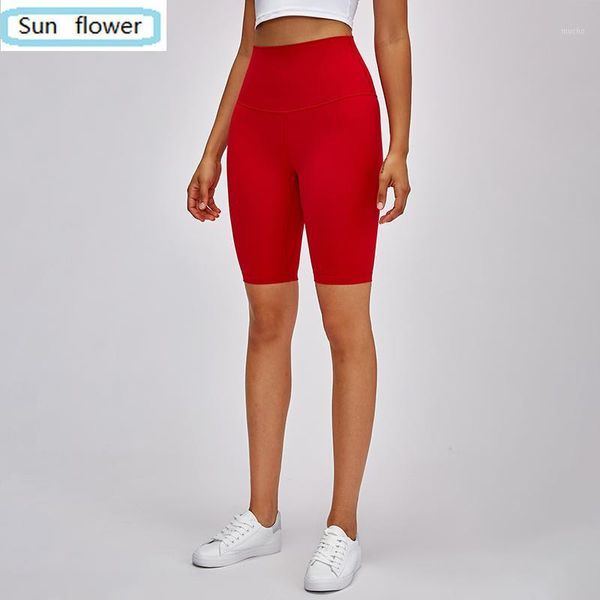 Flor escondida barriga gordura super alta elevada yoga treino biker shorts mulheres nua-sensação fitness esporte esporte longo