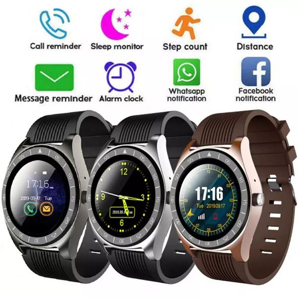 V5 Akıllı İzle Bluetooth 3.0 Kablosuz Smartwatches Sim Akıllı Cep Telefonu İzle Inteligente Android Cep Telefonları Ile Kutusu için uygun ve pratik