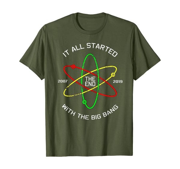 

it all started with the big bang t-shirt, White;black