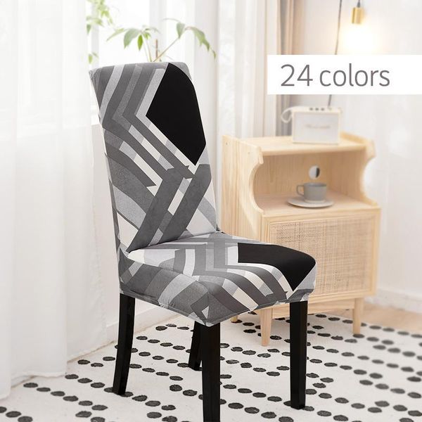 

chair covers geometric patterns cover spandex elastic slipcover case stretch for wedding el banqu 1/2/4/6/8 pcs