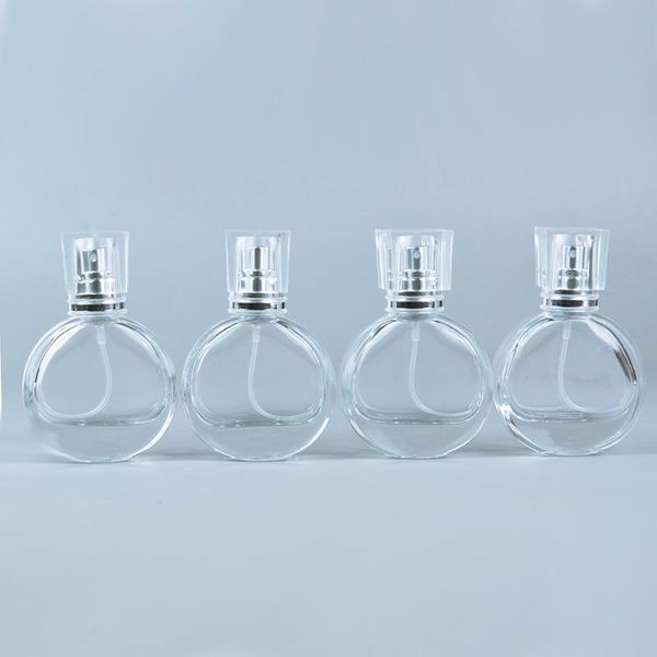 

- 1pieces 25ml glass perfume bottles atomizer spray refillable bottle scent case with travel size portable storage & jars