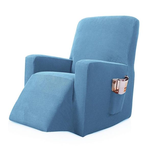 

all-inclusive high stretch recliner chair covers waterproof anti-skid couch slipcover washable furniture protector 15 colors