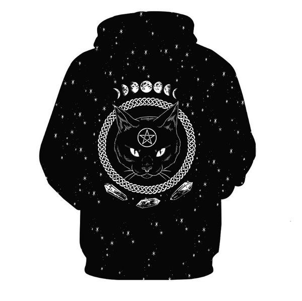 

men's hoodies & sweatshirts 2021youth fashion european and american hoodie digital printing loose slim simple sweater trend sy12 7, Black