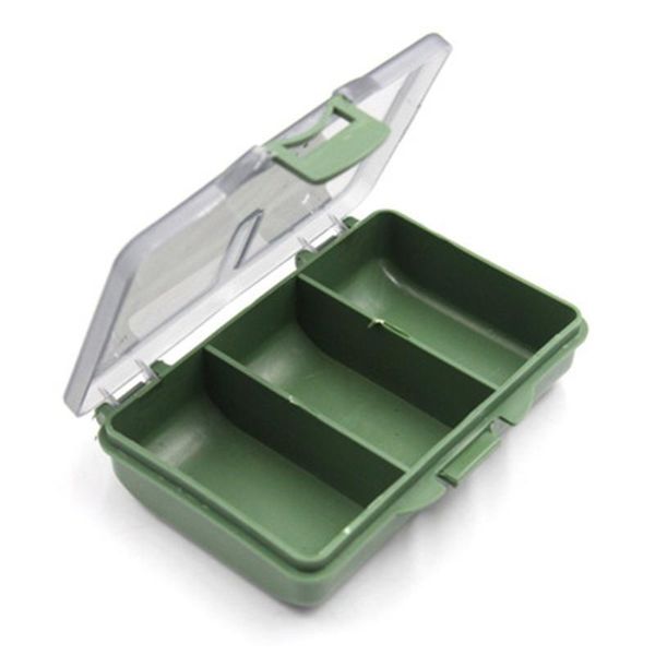 

fishing accessories bait box system 105*65*24mm 1pc boxes compartments