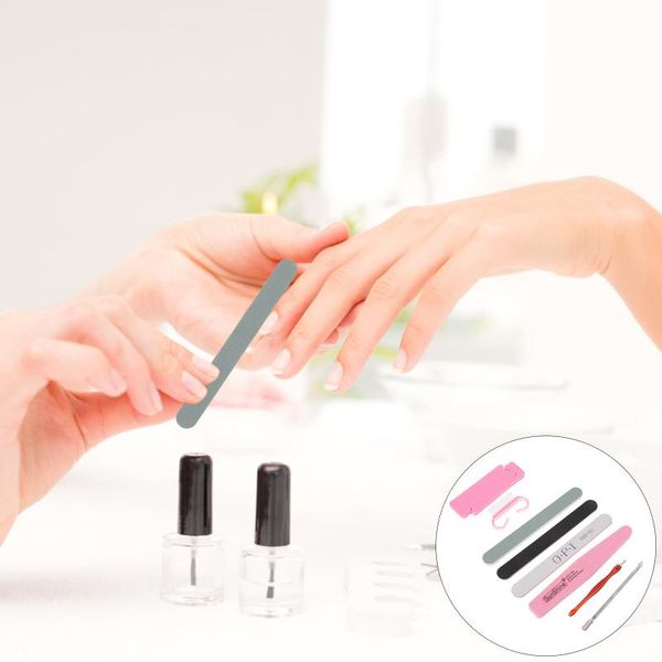 

nail art kits 1 set/9pcs practical manicure tool supply polishing dead skin removal