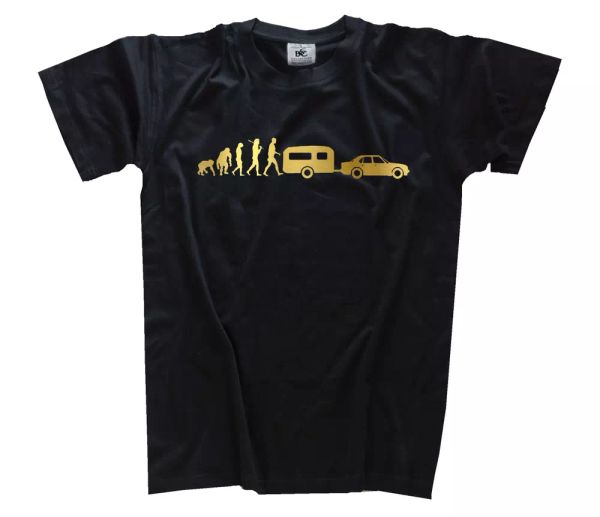 

gold edition caravan caravan camper caravan evolution t-shirt s-xxxl, White;black
