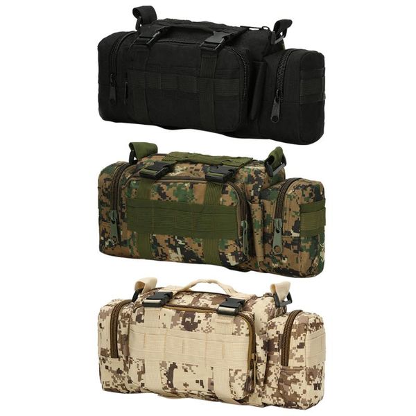 

outdoor bags 6l molle waist pack portable multi-purpose hunting camping cellphone camera gear gadget storage pouch