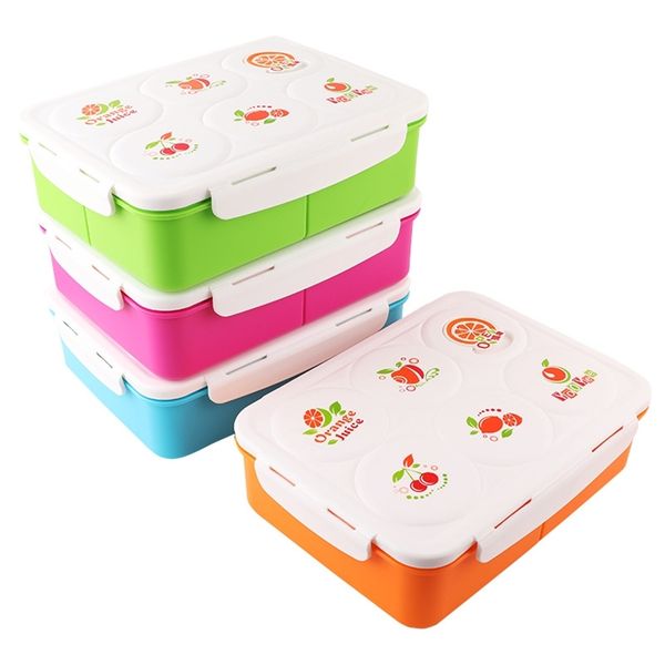 Mikrowellengeeignete Lunchbox für Kinder, Cartoon-Bento, 1750 ml, BPA-frei, umweltfreundlicher Lebensmittelaufbewahrungsbehälter, Picknick, Schule 210423