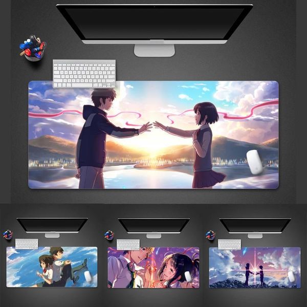 

mouse pads & wrist rests your name customized mousepads computer anime desk table protect game office work mat pad x xl non-slip lapcush