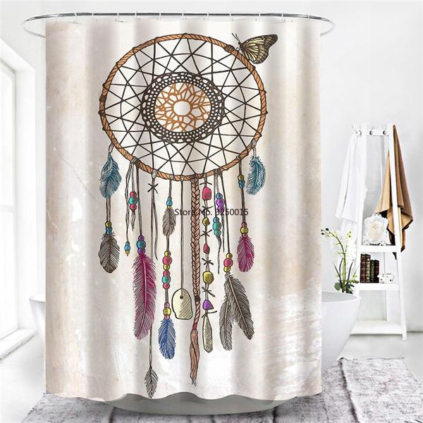 

shower curtains dreamcatcher bathroom set with 12 hooks dream home decor curtain bath door blackout screen