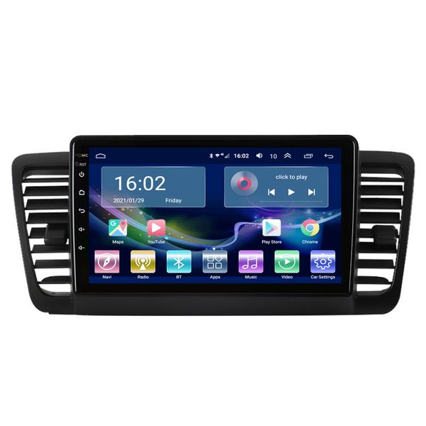 Lettore multimediale per auto Autoradio Video per SUBARU LEGACY 2004-2009 Unità principale Android 2-Din da 9 pollici 32G