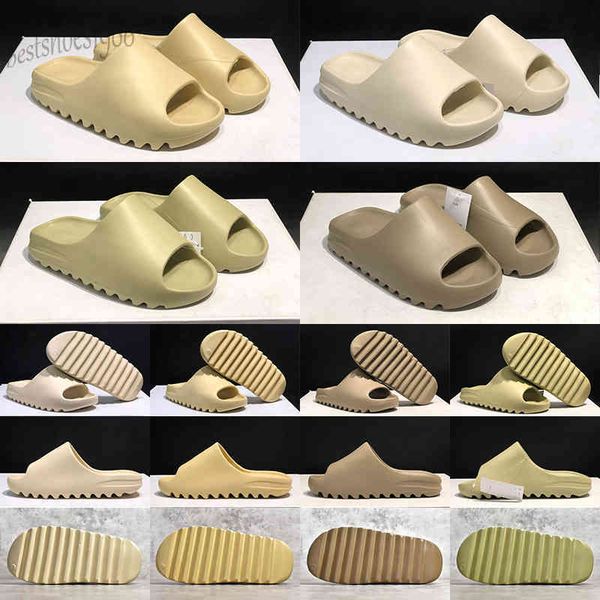 

kanye clog sandal foam triple black slide slipper women mens tainers bone 450 designer beach sandals slip-on shoes summer luxurys yeezzys sl