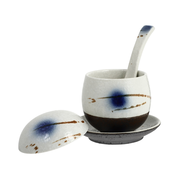 

bowls 1 set japanese style ceramic tableware underglaze bowl soup