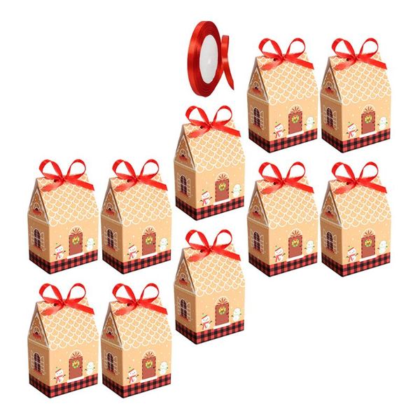 

gift wrap 1set homemade dessert wrapping boxes christmas themed packaging