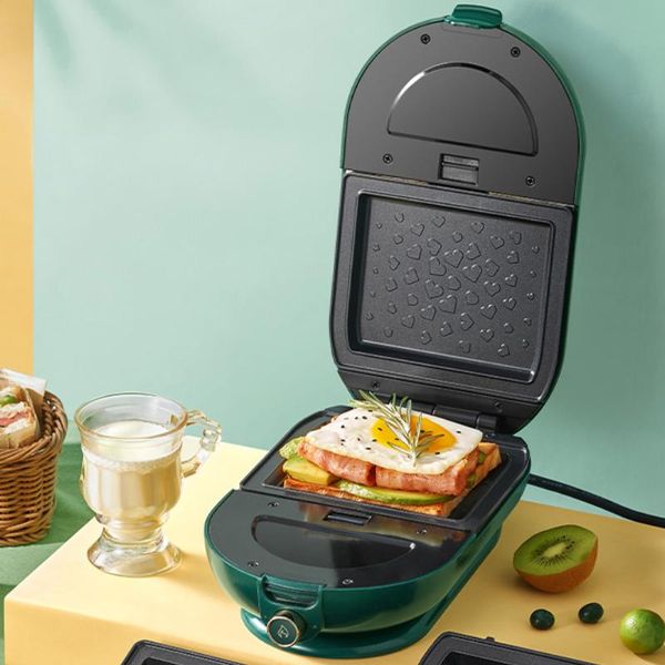 

bread makers 220v multifunctional waffle maker sandwich toaster grilled breakfast takoyaki pancake bear/dbc-p06t2
