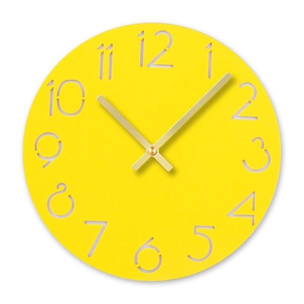 

wall clocks acrylic cartoon number clock home decor silence clock,