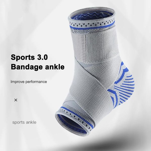 

ankle support 1pc anti skid sports compression strap elastic foot protective pad anti-slip silicone for protection socks, Blue;black