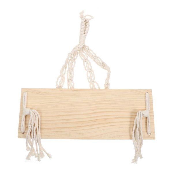 

clothing & wardrobe storage 1pc wall shelf living room woven cotton swing rope wooden plate rack