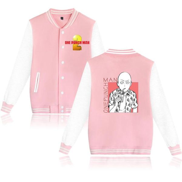 

women's jackets 2d one punch man season 2 single-breasted 2021 fashion print for women men, Black;brown