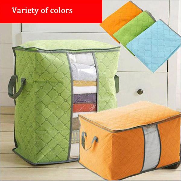 

1pcs large storage bag clothing quilt bedding household zipper dust washable & wardrobe