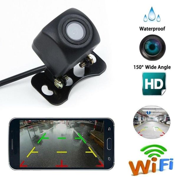 

piece car wireless hd rear view camera wifi for android & ios smart phone dash cam reversing cameras& parking sensors