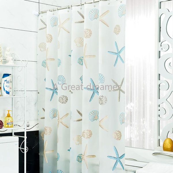 

3d flowers printed bath curtain waterproof shower curtains geometric screen for home bathroom window