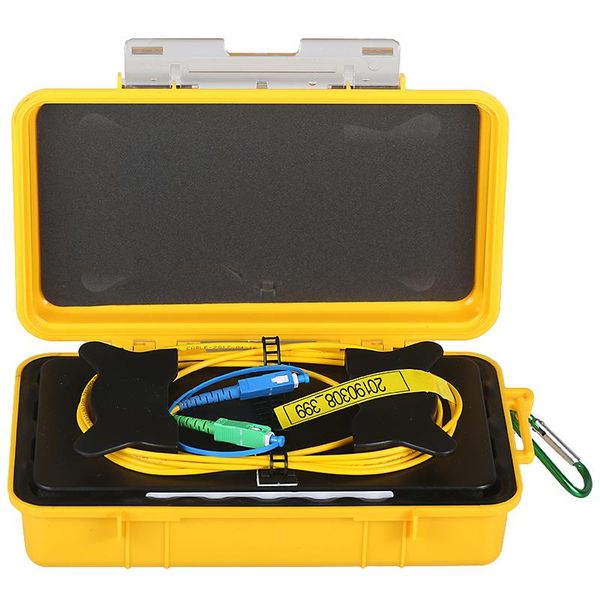 

launch cable box, otdr dead zone eliminator, fiber rings, reel, 500m fc/sc/lc sm optic equipment