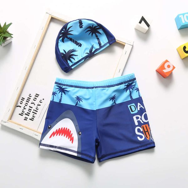 

children's swimsuit boys' swimsuit cartoon printed boy's, Blue