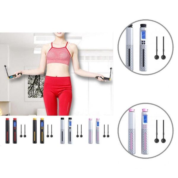 

jump ropes rope cordless useful lcd display smart counting single skipping