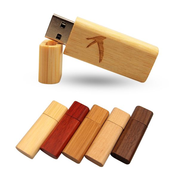 Personalizar logotipo USB Flash Drive 4GB 8GB 16GB 32GB 64GB PEN DRIVES MAPLE MEMORY vara 2.0 pendrive