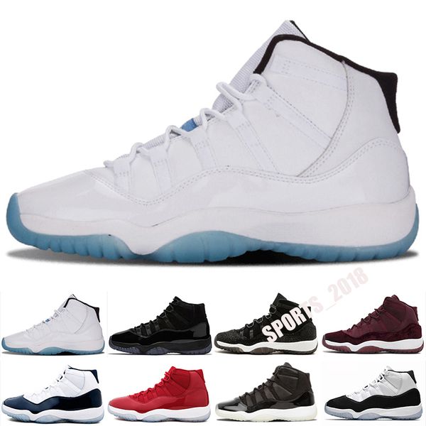 

11s mens shoes phantom hyper royal black cat flints bred brown history of flight men sports sneakers trainers, Black;brown