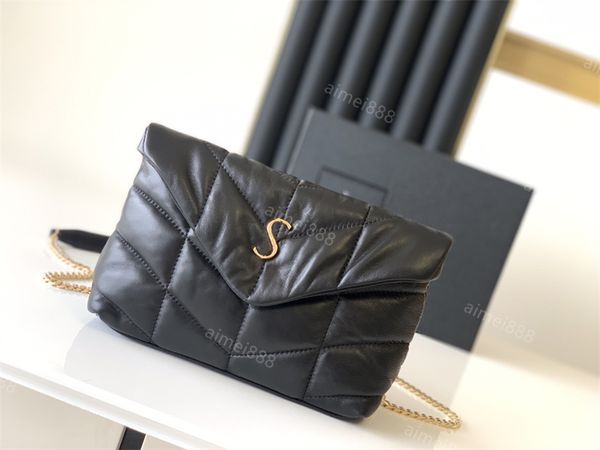

2021 5a handbag wallet rob drummer shoulder bag women's soft quilted sheepskin luxury designer bag fashion chain messenger bags