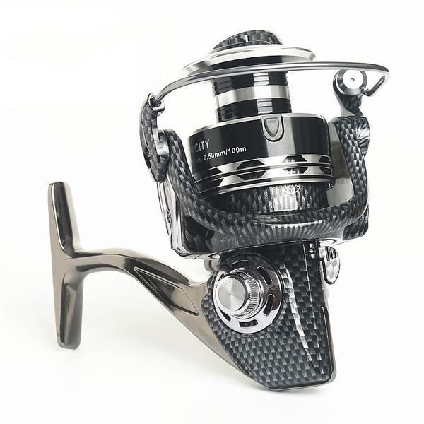 

fd1000-7000 series metal fishing reel 13 shaft without gap spinning wheel line sea bream baitcasting reels