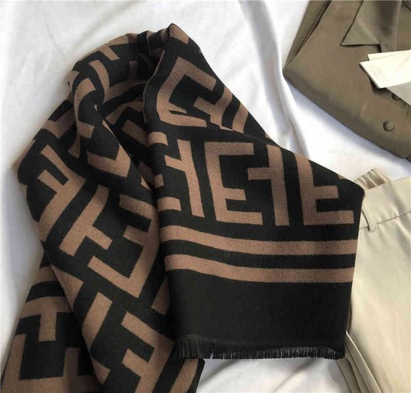 

70% off design scarf tiktok new style cashmere east gate scarf, shake hands, live broadcast, kwai shin shawl, warm shawl, Blue;gray