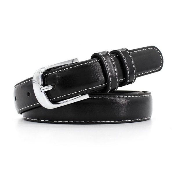 

belts 2021 luxury for women fashion pin buckle female imitation leather pu, Black;brown