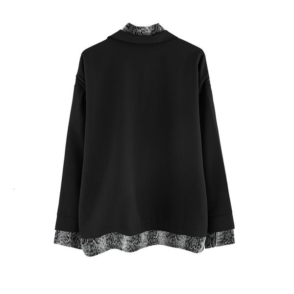 

men's jackets tideshec harajuku male snake shirt fashion street style men's retro korean long sleeve uxcq, Black;brown