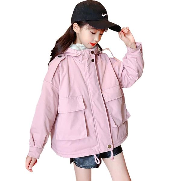 

jackets girls fur coat outerwear letter patter for girl thick warm children jacket teenage costume, Blue;gray