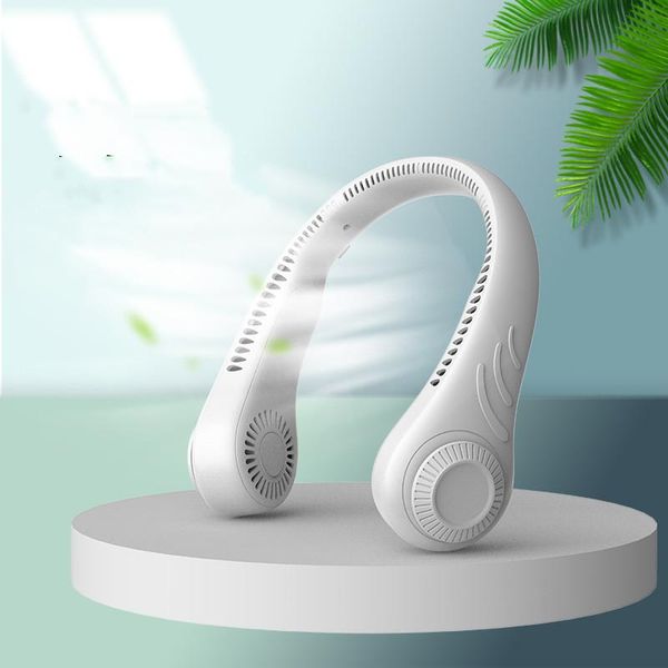 

hanging neck fan usb portable charging handheld student lazy net red electric fans