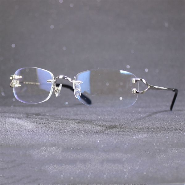

70% off online store clear glasses frame for reading computer women and men carter eyewear trendy rimless transparent decoration accessories, White;black