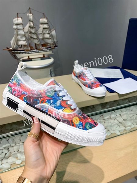 

shoes casual comfortable couple pure hand-made sports fashion brand design rx211121, Red;white