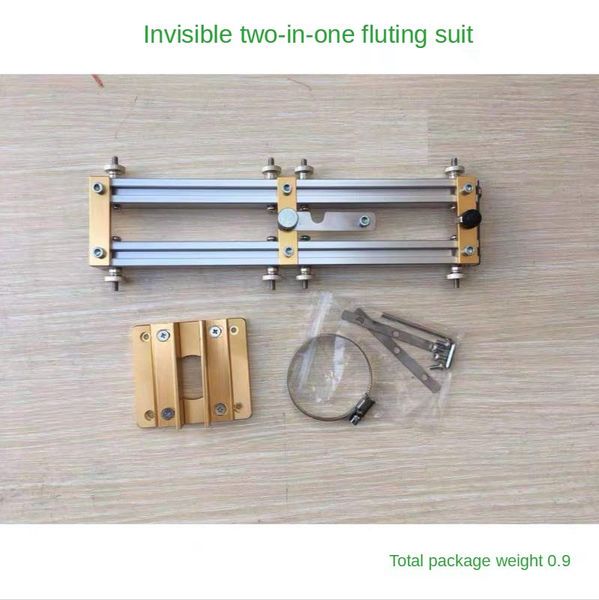 

professional hand tool sets 2 in 1 punch locator invisible connector fastener trimming machine slotting fixture for furniture wardrobe woodw