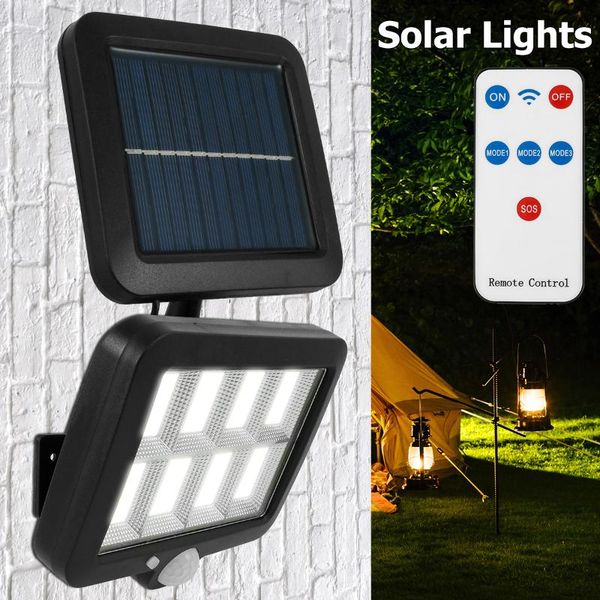 

solar lamps bright lights 160led ip65 waterproof outdoor indoor lamp garden stree twith adjustable head wide lighting angle