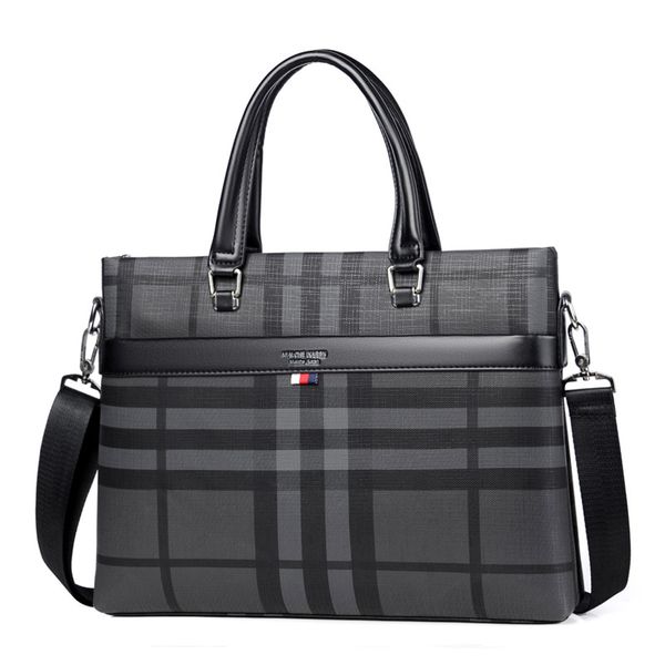 

men shoulder bag handbags briefcase male pu leather lapbags business travel messenger bags mens crossbody shoulder bag