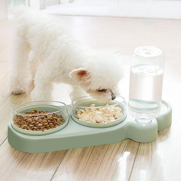 

cat bowls & feeders pet water dispenser automatic feeder plastic dog bottle feeding bowl with 3 for